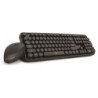 Teclado y Mouse Óptico Inalámbrico TechZone TZ19COMB01-INA - Multileng