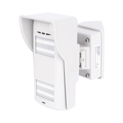 detector dual-tech inalámbrico para exterior + montaje de pared + adap