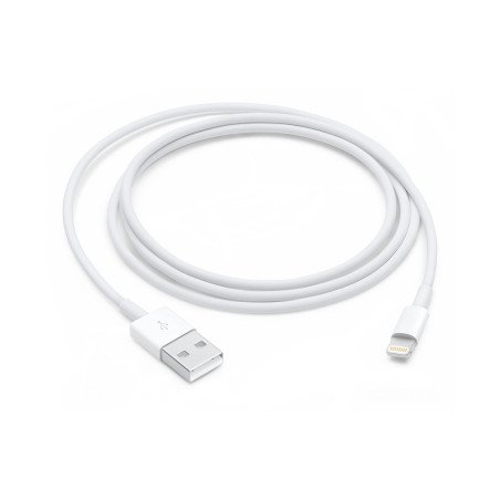Cable lightning a USB 1 metro blanco