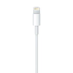 Cable lightning a USB 1 metro blanco