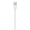 Cable lightning a USB 1 metro blanco