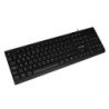 Teclado estándar alámbrico Acteck-e, 104 teclas, conexión USB, color n