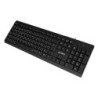 Teclado estándar alámbrico Acteck-e, 104 teclas, conexión USB, color n
