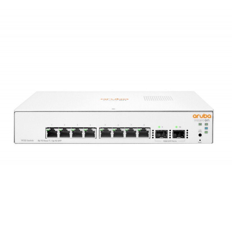 Switch Aruba 2SFP, blanco, 8, RJ-45