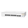 Switch Aruba 2SFP, blanco, 8, RJ-45