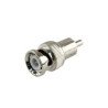 Adaptador BNC macho a RCA macho