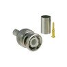 Conector BNC macho de 3 piezas