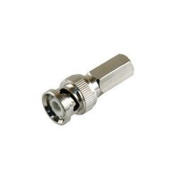 Conector BNC macho hexagonal