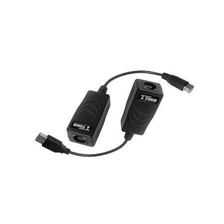 Kit extensor USB por cable UTP5/5e/6 para distancias de hasta 50 m