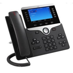 Teléfono IP Cisco serie 8800 Poe, pantalla a color de 5 pulgadas alta 