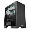 Gabinete ThermalTake S300 negro media torre mini ITX, micro ATX, ATX c