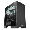 Gabinete ThermalTake S300 negro media torre mini ITX, micro ATX, ATX c