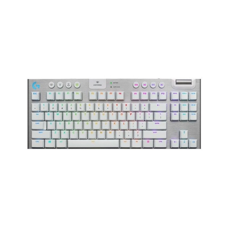 Teclado Mecánico Logitech 920-009660 - Inalámbrico, Blanco