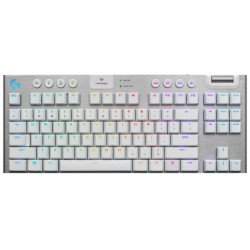 Teclado Mecánico Logitech 920-009660 - Inalámbrico, Blanco