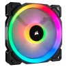 Ventilador CORSAIR PWM CO-9050071-WW - 16 LED RGB, 2 Halos de Luz Opti