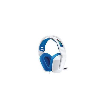 Audífonos gaming tipo diadema Logitech G335 White alámbrico 3.5 mm súp