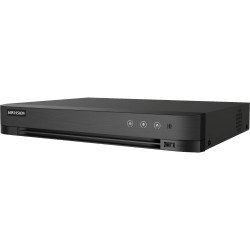DVR 4 megapixel, 4 canales TurboHD + 2 canales IP, 1 bahía de disco du