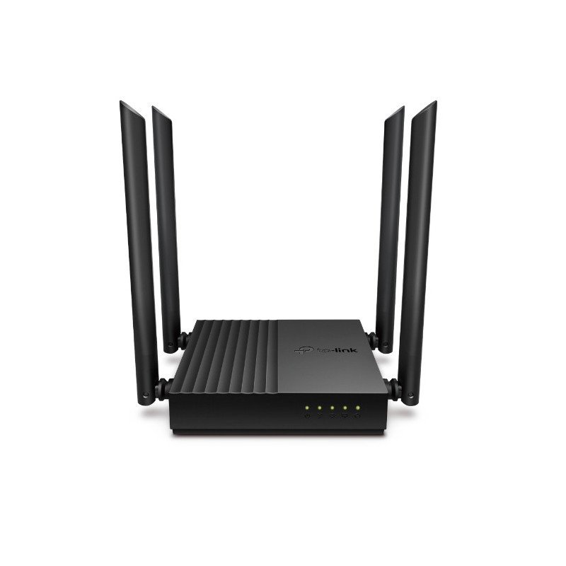 Router Inalámbrico TP-Link AC1200 - 867 Mbit/s, Externo, 4, Negro