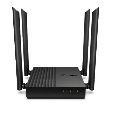 Router Inalámbrico TP-Link AC1200 - 867 Mbit/s, Externo, 4, Negro