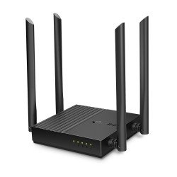 Router Inalámbrico TP-Link AC1200 - 867 Mbit/s, Externo, 4, Negro