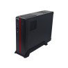 Gabinete Evotec Viena Slim - Gabinete, m-ATX, Negro, 600 W
