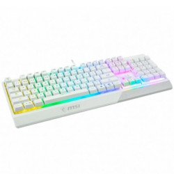 Teclado Gamer MSI VIGOR GK30 WHITE - Blanco