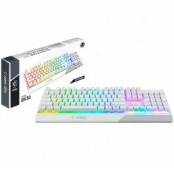 Teclado Gamer MSI VIGOR GK30 WHITE - Blanco