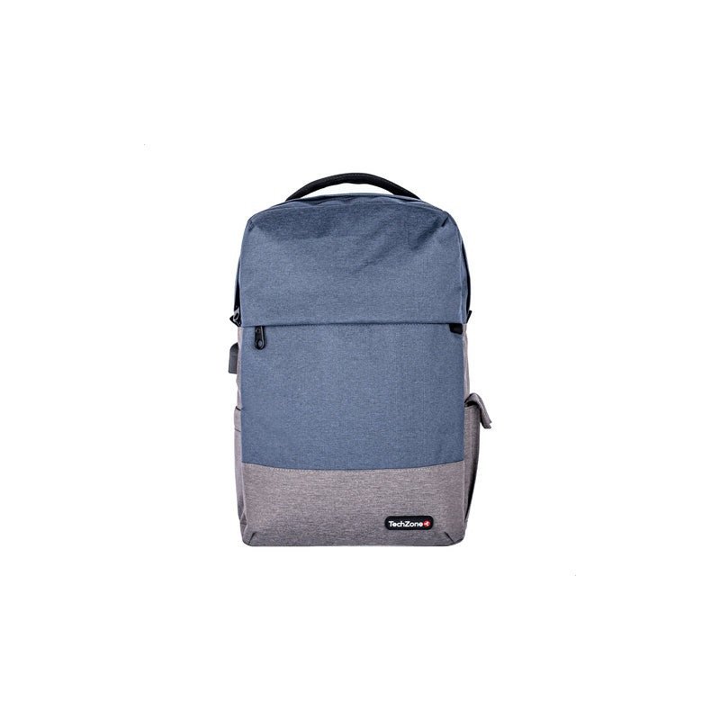 Backpack TechZone TZ21LBP07-B - 15.6 pulgadas, Mochila, Gris