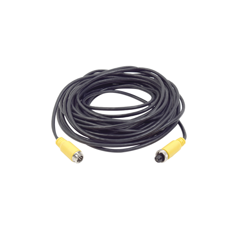 Cable de conexión de 7m para XMR EPCOM y cámara IP, conectores de avia