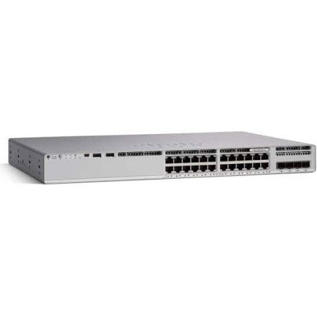 Switch Cisco Catalyst 9200l 24-port PoE+, 4 x 10g, network essentials 