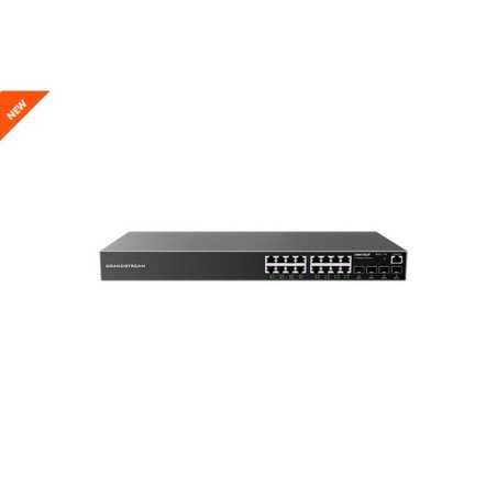 Switch Administrable Grandstream (GWN7802) 16 puertos Gigabit + 2 SFP.