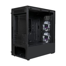 Gabinete Cooler Master masterbox td300 mesh con ventana arGB, mini tow
