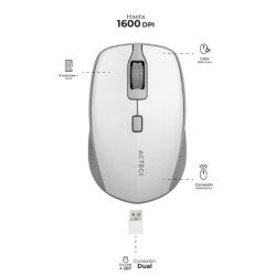 Mouse inalámbrico 2.4GHz optimize trip mi670 -