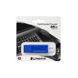 Memoria flash Kingston 64GB USB 3.2 gen 1 color azul