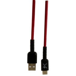 Cable USB tipo-a a USB tipo-c 2m Perfect Choice cable trenzado longitu