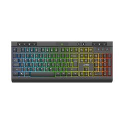Teclado Acteck Aurean Pro TA477G, alámbrico USB, multimedia, iluminaci