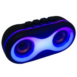 Bocina LED RGB owty con teclas mecánicas
