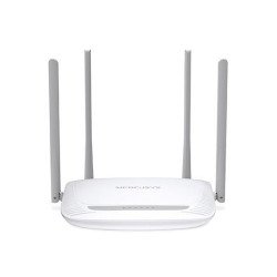 Router inalámbrico mercusys 300mbps 802.11n/g/b 4 puertos LAN 10/100 1 puerto WAN 10/100 4 antenas fijas externas
