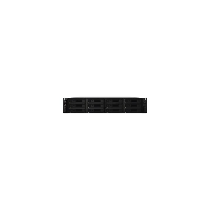 NAS Synology RS2423, 12 bahías, núcleo cuádruple 3.3ghz, 8GB DDR4, has