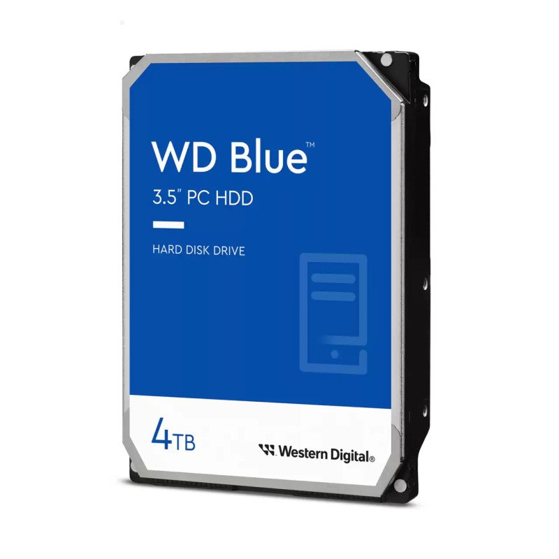 Disco duro interno WD 4TB 3.5" WD40ezax 256MB SATA3 5400rpm blue bulk
