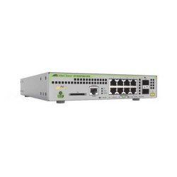 Switch PoE+ Administrable Capa 3, 8 Puertos 10/100/1000Mbps + 2 SFP Gi