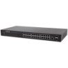 Switch Intellinet GB 24 puertos LAN, 19", administrable, mas 2 puertos