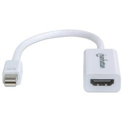 Adaptador Manhattan mini - DisplayPort v 1.2 macho a HDMI hembra
