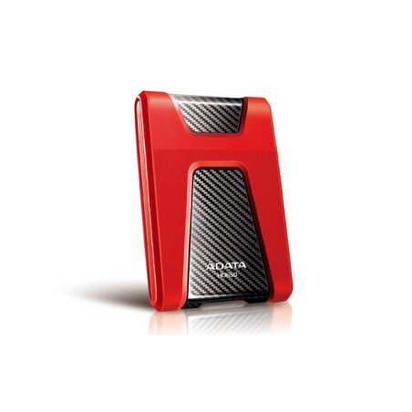 Disco duro externo 1TB Adata hd650 2.5 USB 3.1 contragolpes rojo Windows, Mac, Linux