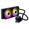 DISIPADOR LIQUIDO COOLER MASTER MASTERLIQUID 240L CORE ARGB NEGRO