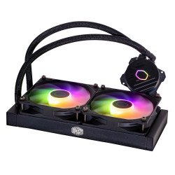 DISIPADOR LIQUIDO COOLER MASTER MASTERLIQUID 240L CORE ARGB NEGRO