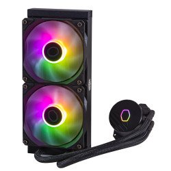 DISIPADOR LIQUIDO COOLER MASTER MASTERLIQUID 240L CORE ARGB NEGRO