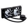 DISIPADOR LIQUIDO COOLER MASTER MASTERLIQUID 240L CORE ARGB NEGRO