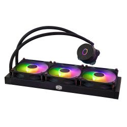 disipador de enfriamiento liquido Cooler Master ml360l v2, negro, argb
