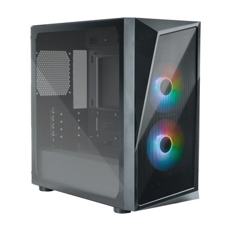 Gabinete Cooler Master CMP 320, negro, mini-tower, ventiladores argb i